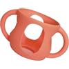 Generic Custodia in silicone per bottiglie, in vetro, con manici, infrangibile, resistente alle cadute e agli urti, lavabile in lavastoviglie