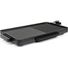 Tristar BP-2750 Griglia bistecchiera, 2000 W, Alluminio pressofuso, Nero