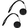 BTFO 2pz Adattatore Caricatore Magnetico per Google Pixel Watch 3/2 & Fitbit Sense 1/2 Versa 3/4, USB Tipo C Adattatore Carica con Cordino Portatile Sostituzione Dock Carica per Viaggio (Nero)