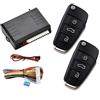 MASO Kit per Chiusura Centralizzata Auto, Ingresso Keyless, Kit Migliorato con Scatola di Controllo + 2 Telecomandi di Ricambio, per Chiusura Centralizzata delle Portiere dell'auto, Stile 19