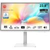 MSI Modern MD272XPW Monitor PC 60,5 cm [23.8] 1920 x 1080 Pixel Full HD Bianco (MSI)