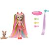 Enchantimals Sunshine Beach Bambola Katrice Kangaroo con Pet Canguro Hop e Accessori per lo styling, Giocattolo +4 anni (Mattel HTJ70)