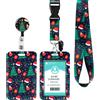 Cochie Porta Badge da Collo, Portabadge Collo Retrattile per Porta Badge Identificativo
