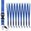 Segus Cordino del Collo Blu, 10 Pezzi Laccio con Fibbia Aragosta Rimovibile, Lan