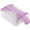 Generic Beauty case trasparente con chiusura magnetica, organizer da viaggio per trucchi con chiusura magnetica, custodia per cosmetici, per casa, bagno, viaggi di lavoro, vacanze, donne e uomini frequent