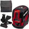 Einhell TC-LL 2 Livella Laser a raggio incrociato( diametro zona lavoro 8 m, precisione +/- 0,5 mm/m, classe II, diodo 635)