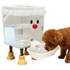 Generico Erogatore d'acqua automatico per cani | Fontana Automatica per Gatti con e Faccina | Erogatore a fontana per gattini,Per interni, balcone, vacanza, casa, soggiorno, ufficio
