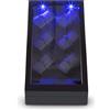KLARSTEIN Klingenthal Klingenthal - Watch winder, Custodia orologi, Capacità: 14 orologi, 6 basi rotanti, 2 registrazioni, touch panel, programmabile, vetrina, chiudibile, illuminazione LED, nero