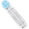 Generico Trimmer di carta - 4 in 1 taglierine di carta per la creazione | 13.98x3.27 pollici Cutter carrta multifunzione, strumento di scrapbooking per tagliare l'etichetta di cartone uffici scolastici Immag