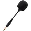 Generisch Mini microfono a condensatore, 3,5 mm, microfono flessibile a 360 gradi, microfono omnidirezionale per computer portatile, microfono audio plug-in per chat
