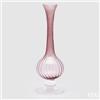 EDG Enzo De Gasperi Vaso Collolungo Righe H 55 Cm D 18 Cm Antique Pink