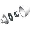 Fischer Accessorio BUAK M12 BIANCO per sanitari sospesi
