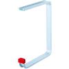 Alberts 805579 Gancio a soffitto, Alluminio, 175 x 220 mm, 1pz