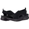 Skechers Arch Fit City Catch Donna Sandali, Black Knit, 38 EU