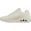 Skechers Uno Stand On Air, Scarpe da ginnastica Uomo, Off White Durabuck Mesh, 42.5 EU