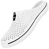 SAGUARO Uomo Donna Spiaggia Traspirante Pantofole Leggero Flessibile Estate Sandali Anti-scivoloso Unisex Clogs Piscina Slippers 44EU Grigio
