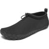 Mishansha Unisex Adulto Scarpe da Scoglio Uomo Asciugatura Rapida Scarpe Snorkeling Donne Morbido Durevole Scarpette Estive Acquatici per Nuoto 42EU Blu Marino