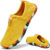 SAGUARO Scarpe Barefoot Cinque Dita Uomo Donna Barefoot Shoes Punta Ampia Morbide Scarpe Casual Minimalista Elastico Leggero per Casa, Viaggio e Uso Quotidiano Nero,Gr.48
