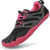 SAGUARO Minimaliste Barefoot Scarpe da Immersione Scoglio Trail Running Camminata Uomo Donna,59 Rosa,37