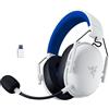 Razer BlackShark V3 X HyperSpeed PlayStation - Cuffie wireless per eSport gaming - Ultraleggere 270g - Driver TriForce da 50mm - Microfono rimovibile - HyperSpeed 2,4 GHz e Bluetooth - PS5/PC | Bianco