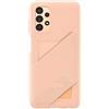 Samsung Card Slot Cover custodia con tasca per Galaxy A13, Pesca