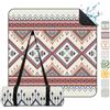 Sekey Coperta Picnic Impermeabile 200x200 cm Telo Picnic Antisabbia Imbottita Struttura a Tre Strati Fondo PEVA Cinghia da Trasporto per Picnic, Camping, Spiaggia