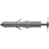Fischer SB 9 L4 Tasselli Lunghi in Nylon con Cono di Espansione Metallico e Vite, 100 pezzi, 500354