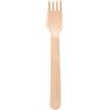 Garcia de Pou 100 pezzi - Forchette 14 cm naturale legno