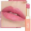 Oulac Rossetto Satin Matte - Rosa Rossetto Opaco Lunga Durata, Finish Satinato Opaco, Alta Pigmentazione Coprente Copertura Totale, Texture Cremosa Idratante Confortevole, Vegano, SG21 Bombshell
