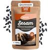 Monte Nativo Sesamo Nero Monte Nativo (500g) - Semi di Sesamo nero - Spezie delicatamente essiccate e aromatiche ideali per cucinare e condire