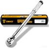 DEKOPRO Chiave dinamometrica 1/2, chiave dinamometrica per auto 13,5-229 Nm, utensile di precisione a 72 denti, precisione ±3%, per auto, moto, manutenzione