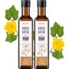 Monte Nativo Olio di Semi di Zucca Monte Nativo (2x500 ml) - Olio di Zucca Spremuto a Freddo, Vergine e Non Raffinato - Acidi Grassi Omega per Benessere e Cura della Pelle - Ideale per Alimentazione