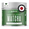 Monte Nativo Matcha Cerimoniale Monte Nativo (40g) - Perfetto per tè, latte e smoothie - Tè verde giapponese di altissima qualità - In elegante barattolo di metallo - 100% puro e finemente macinato