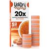 Udivita 20 Capsule Deumidificanti per Apparecchi Acustici UdiDry Caps 5g 31mm con Gel di Silice Assorbi Umidità di Alta Qualità - Capsule Essiccanti con Indicatore di Colore per Asciugatura Protesi Acustiche