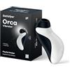 Satisfyer Orca Vibratore a Onde di Pressione | Doppio Sex Toy con 2 Motori per una Stimolazione estrema | Impermeabile IPX7 | Sex Toys per Donne dal Design simpatico | Stimolatore sessuale Vibratori