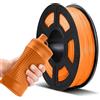 JAYO Arancione TPU Filamento Flessibile Shore 95A 1.75mm 0.5kg