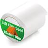 ecooe Nastro adesivo per tende professionale impermeabile trasparente adatto per tende da sole rivestite in PVC patch padiglione 10M x 10CM