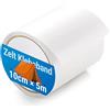 ecooe Nastro adesivo professionale impermeabile trasparente per tende da sole rivestite in PVC, patch padiglione 5M x 10CM