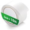 ecooe Nastro adesivo per tende 10M x 5CM Nastro di riparazione per tende trasparente Impermeabile Professionalmente adatto per riparare il padiglione delle tende da sole rivestite in PVC