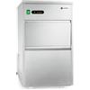 Klarstein Macchina per il Ghiaccio - Macchina per Cubetti di Ghiaccio Trasparenti, Uso Domestico e Professionale, Silenziosa con Contenitore, 160 W, 26 kg/Giorno, Argento