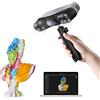 Revopoint Scanner 3D POP 4, laser blu,precisione 0,03 mm,105 fps, analisi AI e modellazione 3DGS, 5 modi di scansione, tracciamento anti-vibrazione, uso in esterna, WiFi 6, per stampa 3D, standard