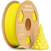 DEEPLEE Filamento PLA 1.75 mm, Bobina da 1 kg Giallo, Precisione Dimensionale ±0.02 mm, Avvolgimento Anti-Intasamento per Stampanti 3D FDM