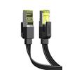 UGREEN Cavo Ethernet Cat 7 Nylon Piatto 10Gbps 600HMz, 30AWG, FTP, 15 Metri
