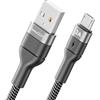 deleyCON 1m Cavo Micro USB Cavo di Ricarica e Dati per Ricarica e Sincronizzazione Telefono Smartphone Tablet Fotocamera ecc.