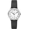 BUREI Orologi da Donna in Pelle Nera Facili da Leggere Orologio Minimalista per Donne e Infermiere, Regali per Donne, 35mm