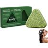 VLSVLS Bsapy Shampoo Solido, Shampoo Solido Triangolo Verde, Saponetta Alle Erbe, Sapone Naturale Alle Sette Erbe Verdi,Lenisce E Rinforza I Capelli