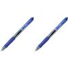 PILOT G2 0.7mm Penna con Gel, Blu (Confezione da 2)