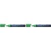 Schneider Pennarello Indelebile Maxx 133, ricaricabile, 1-3 mm verde (Confezione da 2)