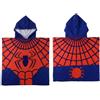 CERDÁ LIFE'S LITTLE MOMENTS Poncho di Spiderman per bambini e bambine - Poncho per bambini di Spiderman con cappuccio e asciugatura rapida, asciugamano poncho, ideale per la spiaggia, la piscina e l'estate