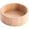 INNSPIRO Vassoio in legno di balsa, rotondo, piccolo, 10 x 3,5 cm, 21611